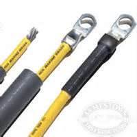 Heat Shrink Tubing on Battery Wire Terminals Heat Shrink Tubing on Battery Wire Terminals